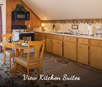 Shenandoah Valley lodging kitchen suites